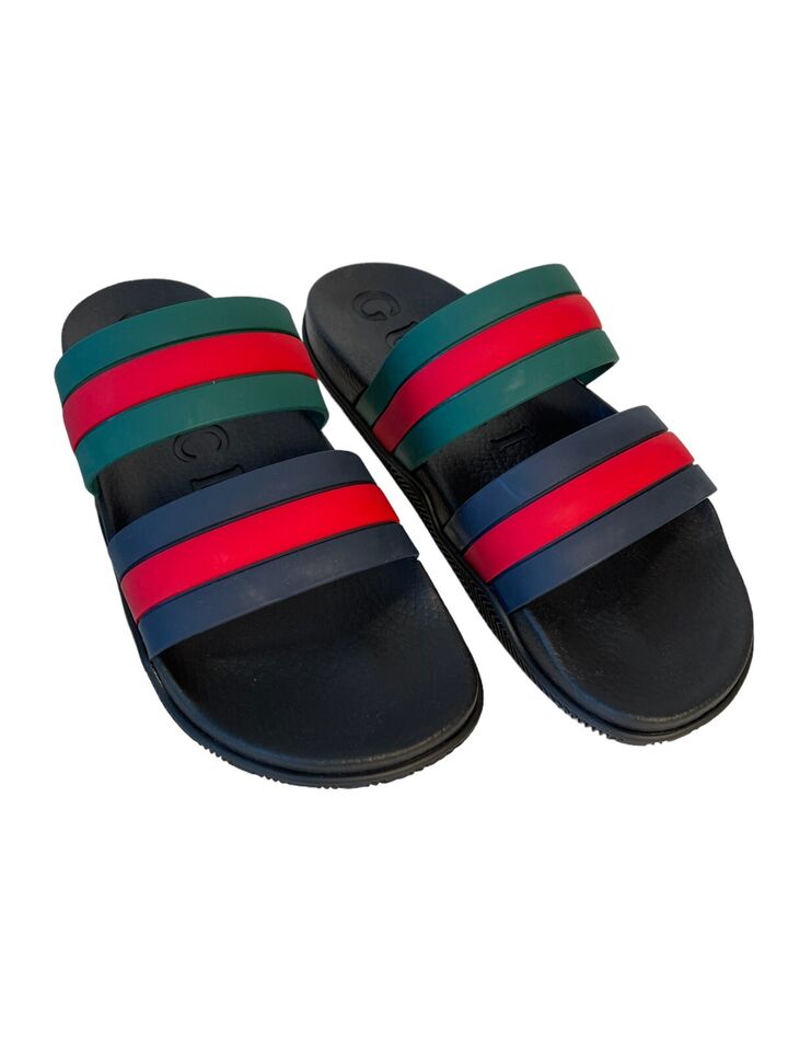 Gucci Sherry Line Rubber Sandals Men's