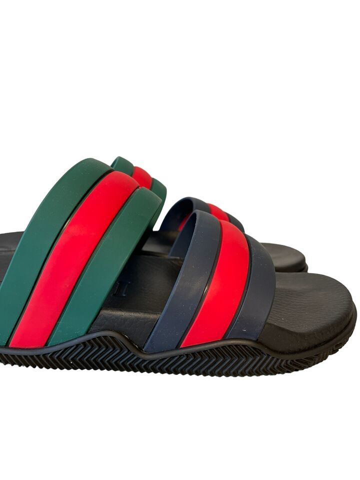 Gucci Sherry Line Rubber Sandals Men's